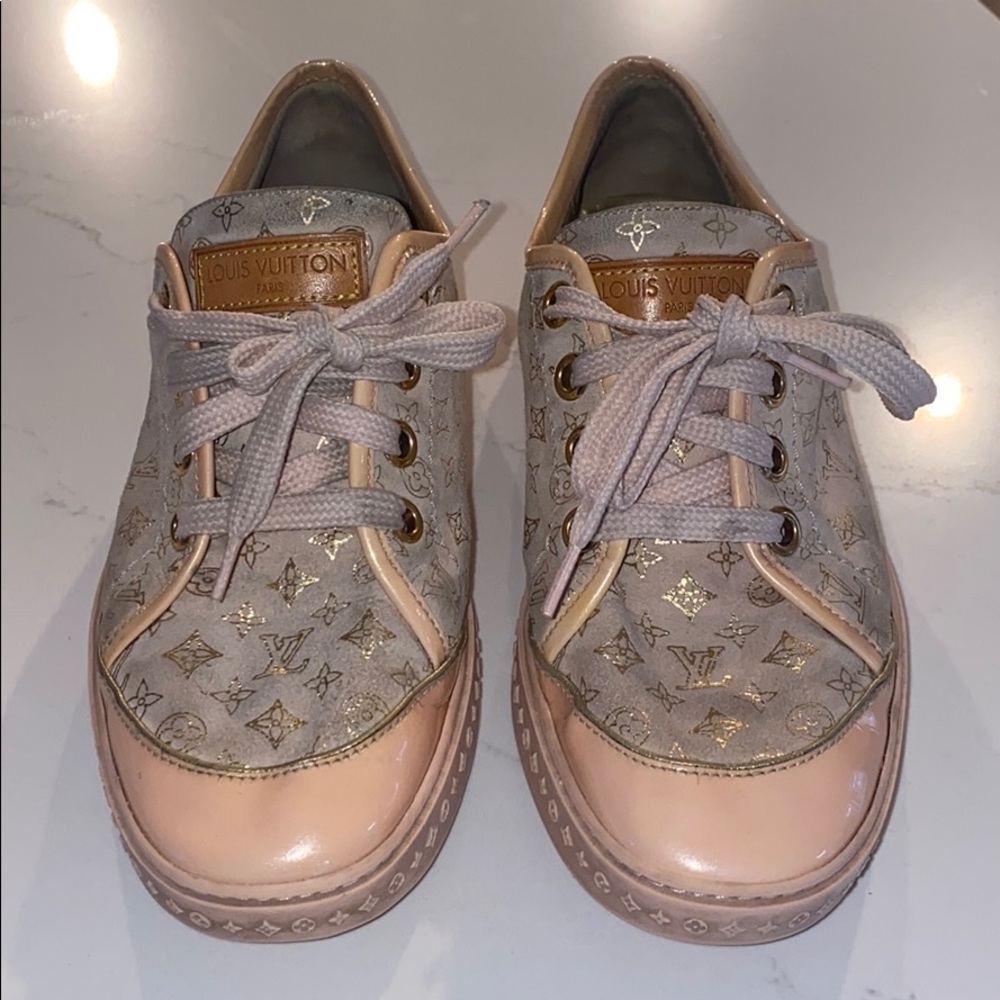 Louis Vuitton Suede Sneakers
